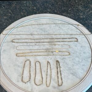 Gold costume Jewelry Set